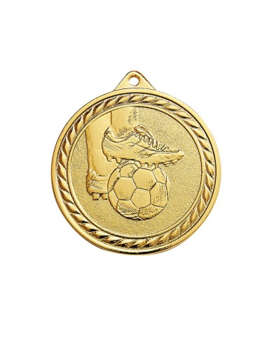 Achetez La Récompense Parfaite : Médaille Foot 50mm Or, Argent, Bronze - Mf5013