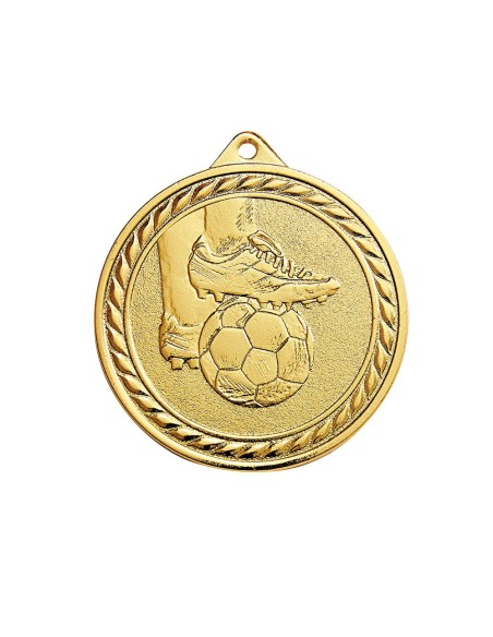 Médaille foot 50mm | disponible en 3 couleurs | Récompense de Qualité !