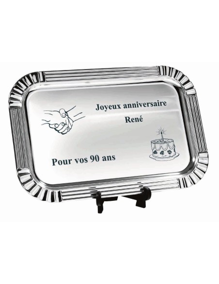 Trophée plateau metal | Récompense de Qualité | PX5081