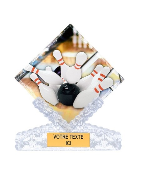 Trophée céramique bowling | Récompense de Qualité | FSP-46102