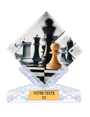 Trophée céramique échecs | Récompense de Qualité | FSP-46108