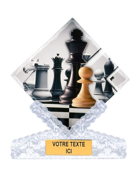 Trophée céramique échecs | Récompense de Qualité | FSP-46108
