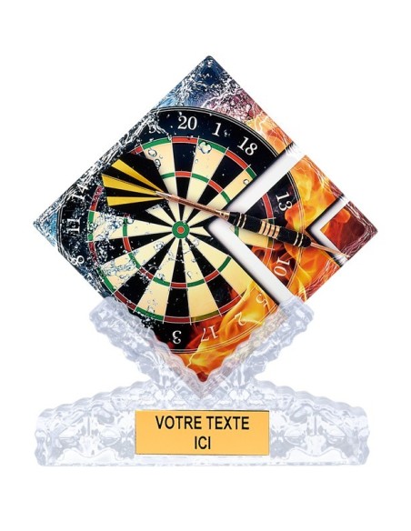 Trophée céramique fléchettes & dart | Récompense de Qualité | FSP-46109