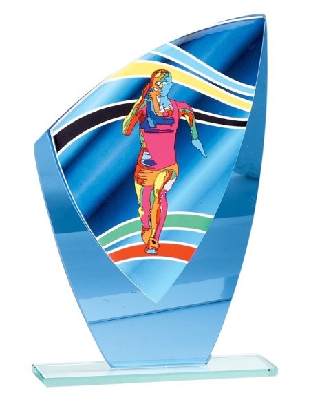 Trophée en Verre | Élégance et Distinction | FSP-66204-2