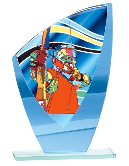 Trophée en Verre | Élégance et Distinction | FSP-66211-2