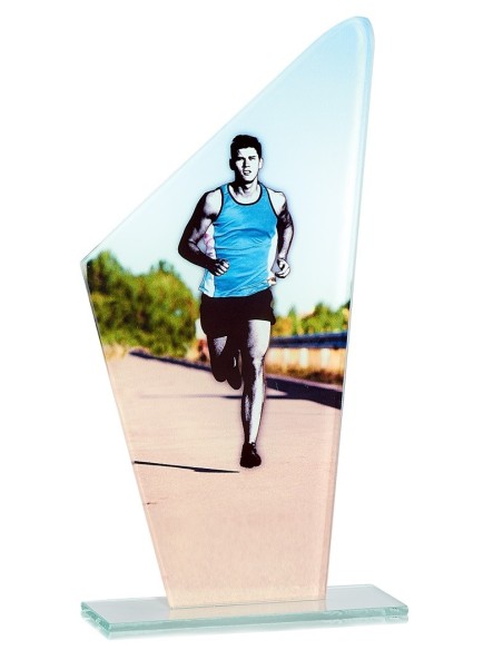 Trophée en Verre | Élégance et Distinction | FSP-66105