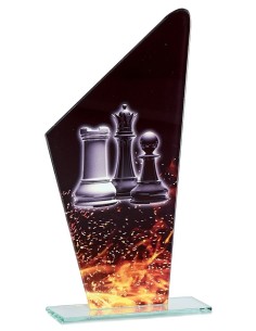 Trophée en Verre | Élégance et Distinction | FSP-66108