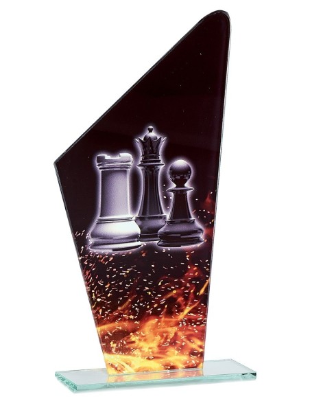 Trophée en Verre | Élégance et Distinction | FSP-66108