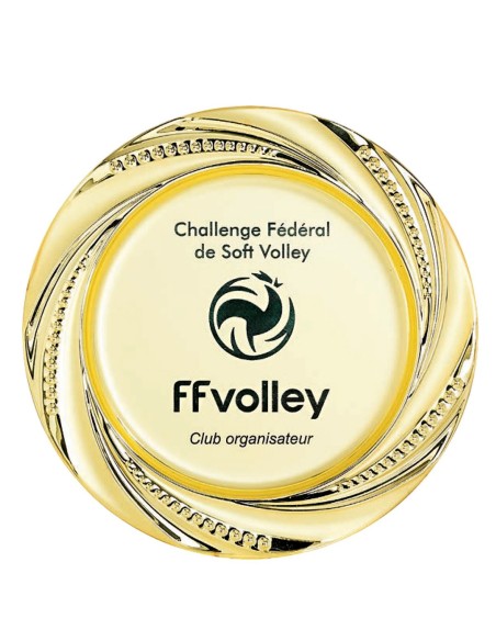 Trophée assiette metal | Récompense de Qualité | FSP-181-12