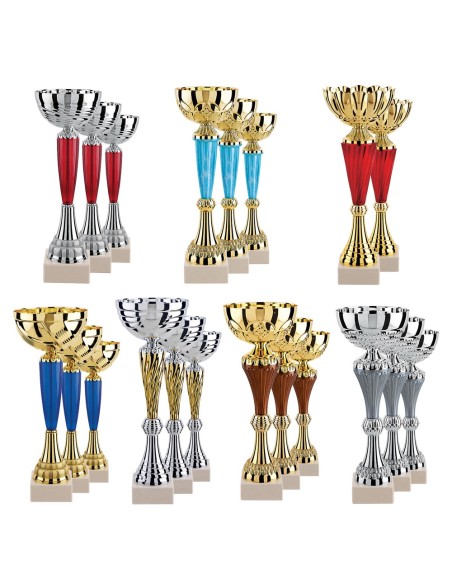 Lot de 20 coupes 2025 hauteur moyenne 30 cm | Récompense de Qualité !