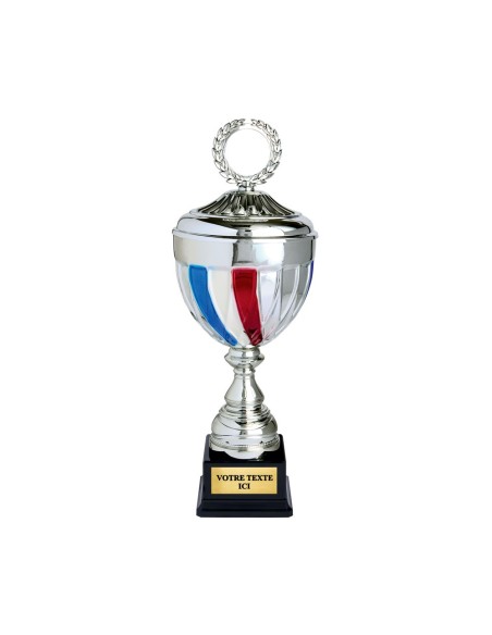Coupe argent/bleu/blanc/rouge | Récompense de Qualité | CP5324BV