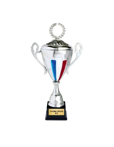 Coupe argent/bleu/blanc/rouge | Récompense de Qualité | CP5325BV