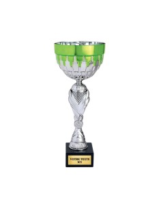 Coupe argent/vert(e) | Récompense de Qualité | CP5358A