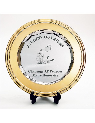 Assiette laiton | Récompense de Qualité | PX4078A