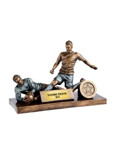 Trophée résine discipline argent/bronze gardien | Récompense de Qualité !