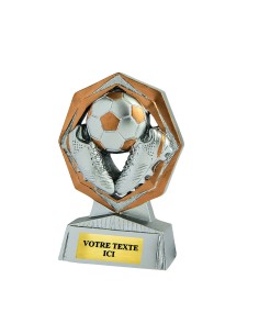 Trophée résine discipline éco argent/or football | Récompense de Qualité...
