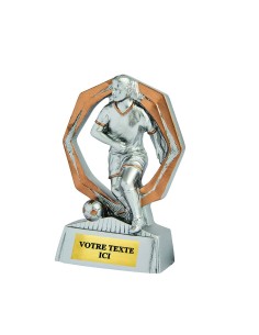 Trophée résine discipline éco argent/or football | Récompense de Qualité...