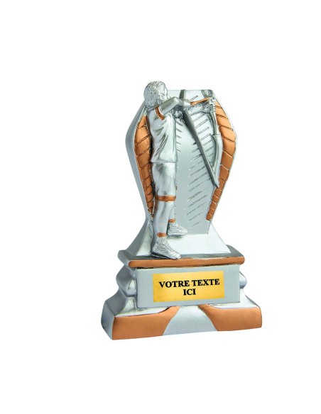 Trophée résine discipline éco argent/or tir à l'arc | Récompense de...