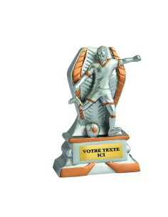 Trophée résine discipline éco argent/or football | Récompense de Qualité...