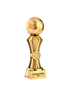 Trophée résine discipline or volley-ball | Récompense de Qualité | RS5148