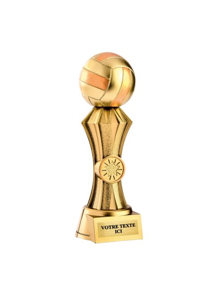 Trophée résine discipline or volley-ball | Récompense de Qualité | RS5148
