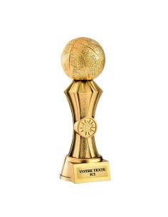 Trophée résine discipline or basket-ball | Récompense de Qualité | RS5150