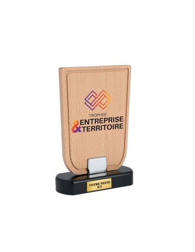 Trophée en Bois | Naturel et Authentique | TB5105A