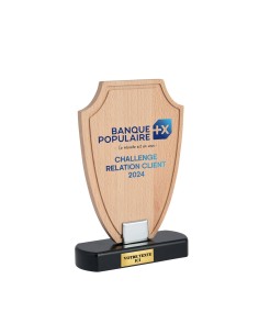 Trophée en Bois | Naturel et Authentique | TB5106B
