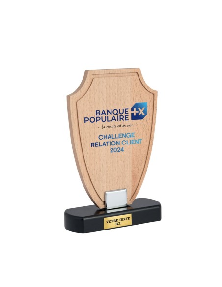Trophée en Bois | Naturel et Authentique | TB5106B