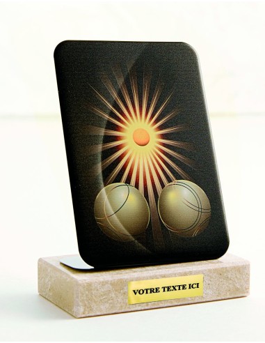 Petit trophée métal pétanque | Récompense de Qualité | TM4844-30