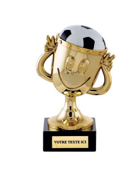 Petit trophée or football | Récompense de Qualité | TP4825