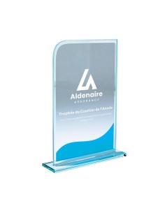 Trophée en Verre | Élégance et Distinction | TV5099B