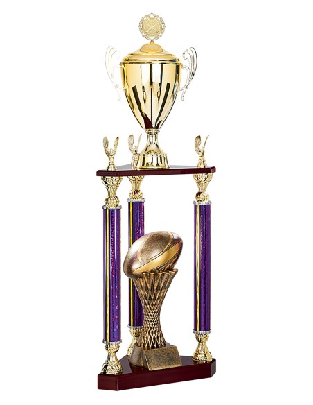 Trophée colonnes | Récompense de Qualité | FSP-147-01C