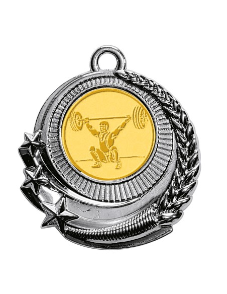 Médaille porte-centre zamak or | disponible en 3 couleurs | Récompense de...