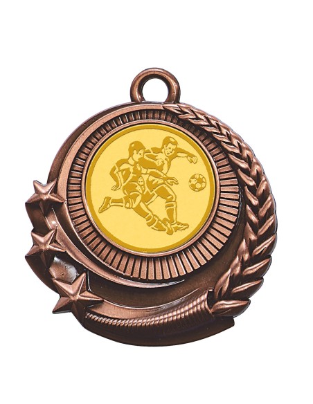 Médaille porte-centre zamak or | disponible en 3 couleurs | Récompense de...