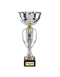 Coupe classique argent/or H38cm CP5398B | Trophée Sportif