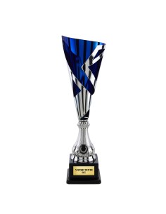 Coupe classique argent/bleu(e) CP5407A | Trophée Sportif