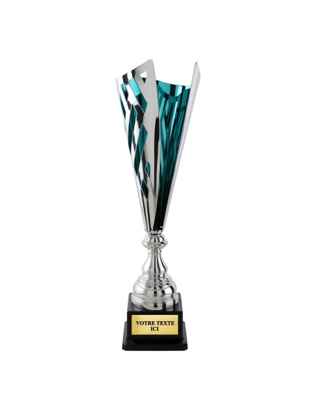 Coupe classique argent/bleu(e) turquoise CP5410B