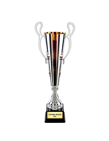 Coupe prestige argent/bronze H59cm CP5411B | Trophée Sportif