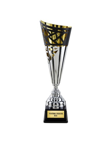 Coupe prestige argent/or noir(e) CP5412A | Trophée Sportif