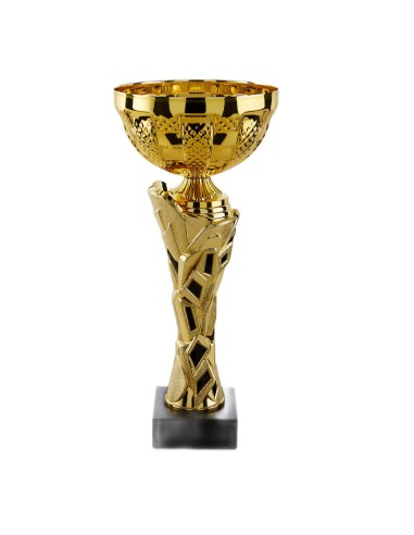 Coupe classique or/noir(e) H36cm CP5418A | Trophée Sportif
