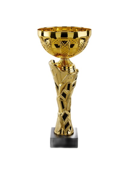 Coupe classique or/noir(e) H36cm CP5418A | Trophée Sportif