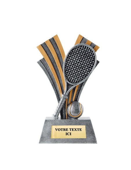Trophée résine discipline tennis RS3554B | Trophée Sportif