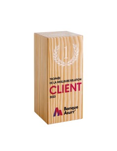 Trophée bois H150cm TB5090C | Trophée Sportif