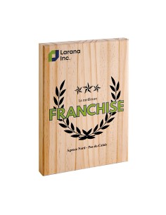 Trophée bois H190cm TB5091C | Trophée Sportif