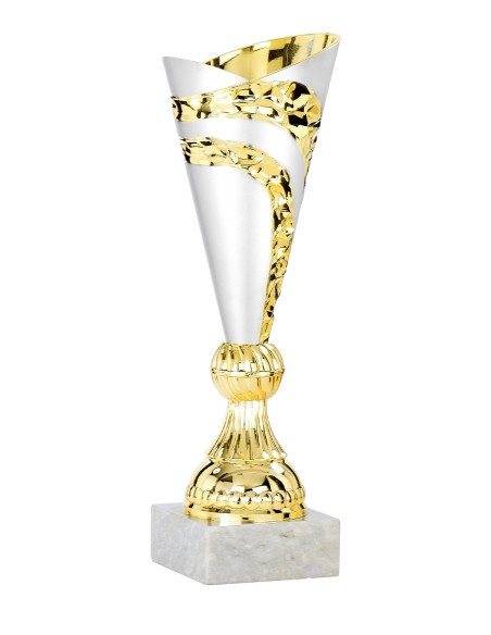 Coupe ABS - 24 cm - Or avec intérieur Or - Réf FSP-1201