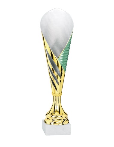 Coupe ABS - 34 cm - Or / Vert - Réf FSP-1242