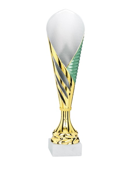 Coupe ABS - 36 cm - Or / Vert - Réf FSP-1243