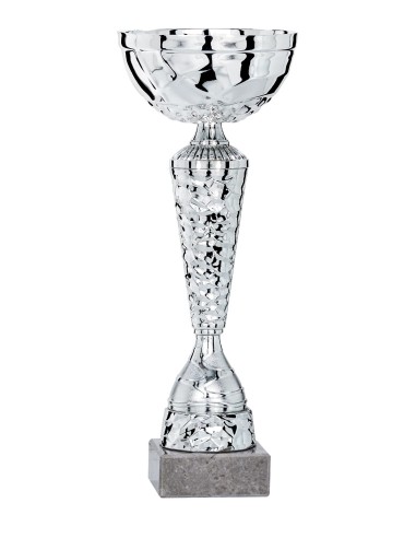 Coupe Économique Métal - 25 cm - Argent - Réf FSP-1982