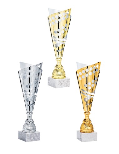 Coupe - 36 cm - Or / Argent - Réf FSP-3301